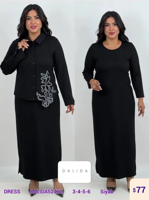 Платье DALIDA (Black, модель DALIDA52432) оптом