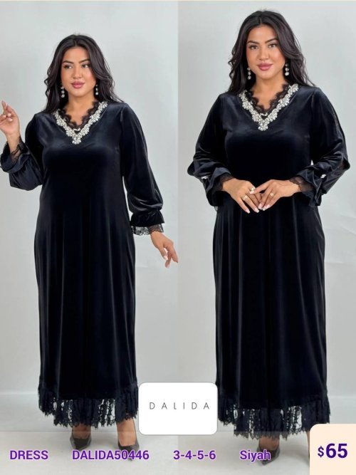 Платье DALIDA (Черный, модель DALIDA50446) оптом