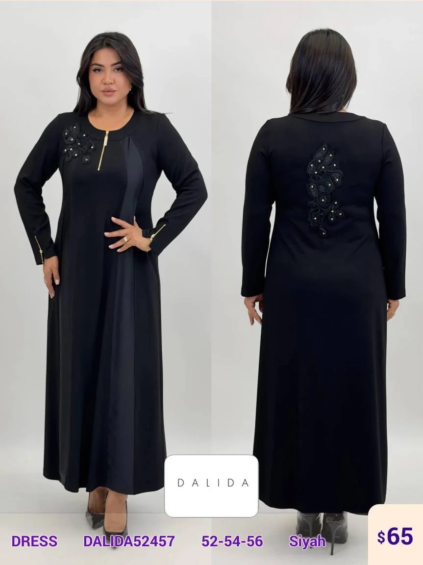 Платье DALIDA (Black, модель DALIDA52457) оптом