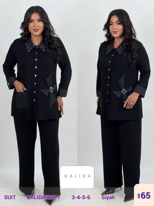 Костюмы и комплекты DALIDA (Black, модель DALIDA52611) оптом