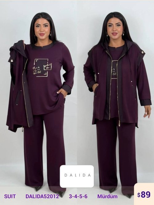 Костюмы и комплекты DALIDA (Purple, модель DALIDA52012) оптом