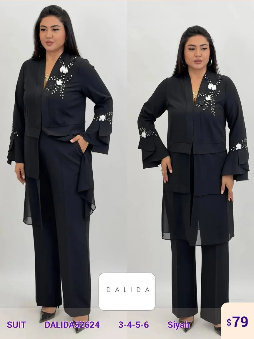 Костюмы и комплекты DALIDA (Black, модель DALIDA52624) оптом