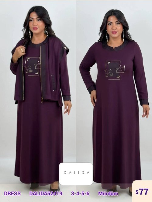 Платье DALIDA (Purple, модель DALIDA52419) оптом