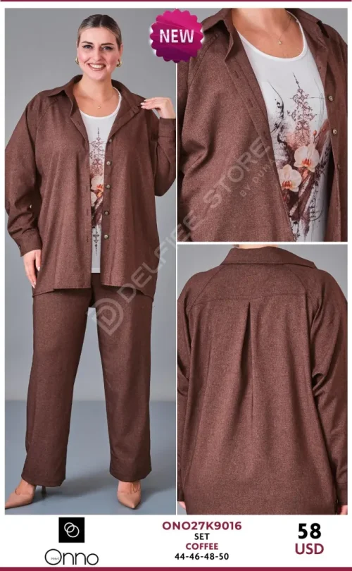 Костюмы и комплекты DEVATEX (Brown, модель ONO27K9016) оптом