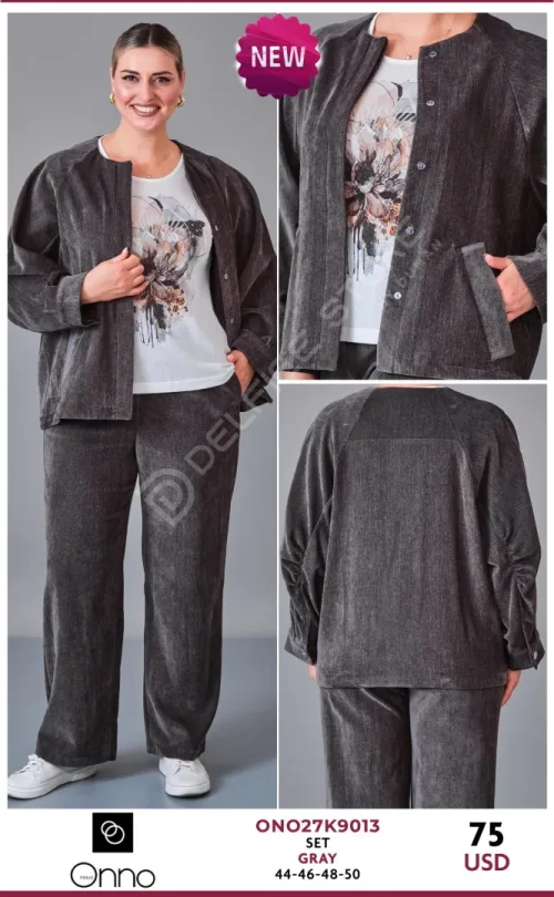 Костюмы и комплекты DEVATEX (Gray, модель ONO27K9013) оптом