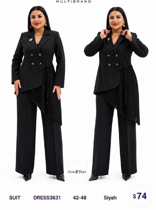 Костюмы и комплекты DIAGONAL (Black, модель DRESS3631) оптом
