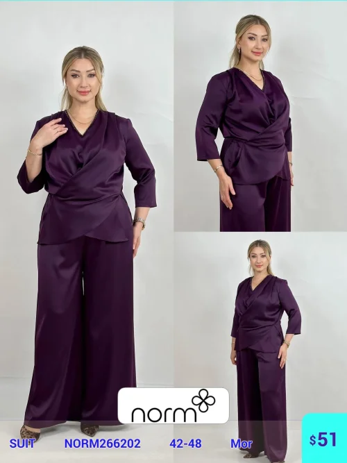 Костюмы и комплекты DIAGONAL (Purple, модель NORM266202) оптом