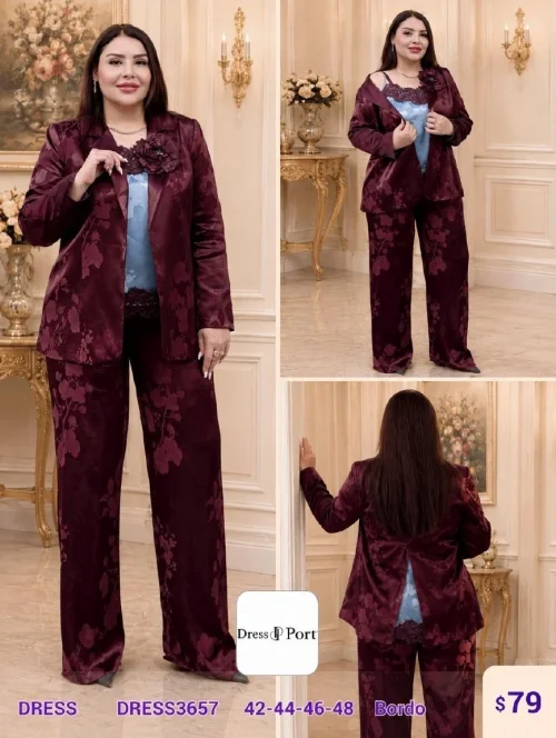 Платье DIAGONAL (Burgundy, модель DRESS3657) оптом