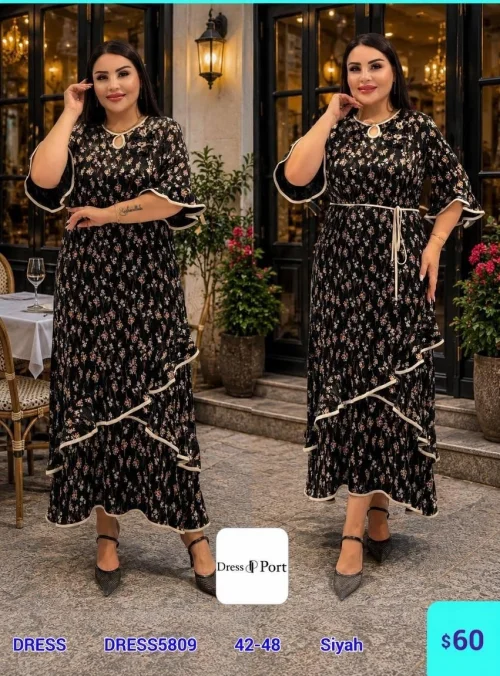 Платье DIAGONAL (Black, модель DRESS5809) оптом