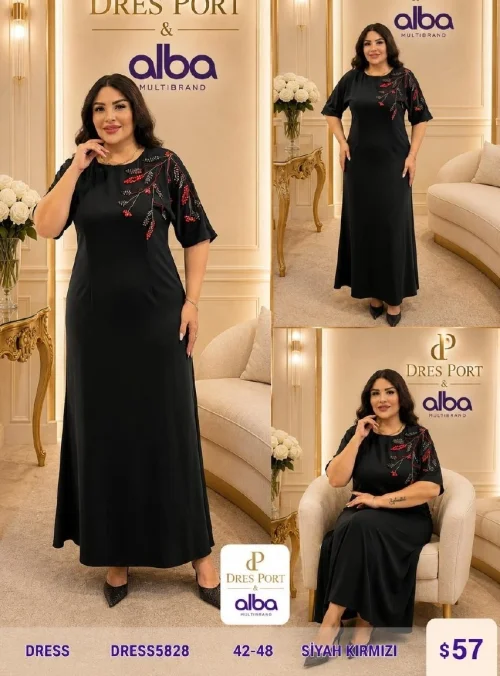 Платье DIAGONAL (Red, модель DRESS5828) оптом