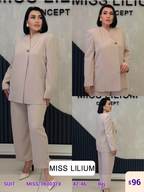 Костюмы и комплекты DIAGONAL (Beige, модель MISS-TK0037X) оптом