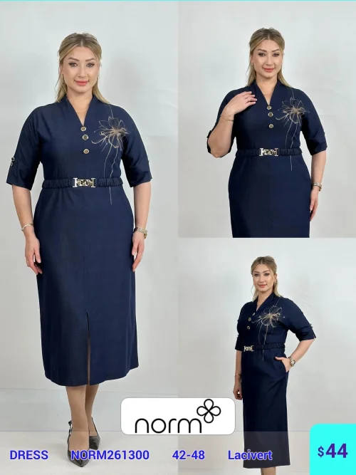 Платье DIAGONAL (Navy, модель NORM261300) оптом
