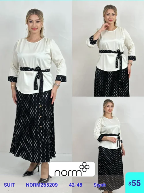 Костюмы и комплекты DIAGONAL (Black, модель NORM265209) оптом