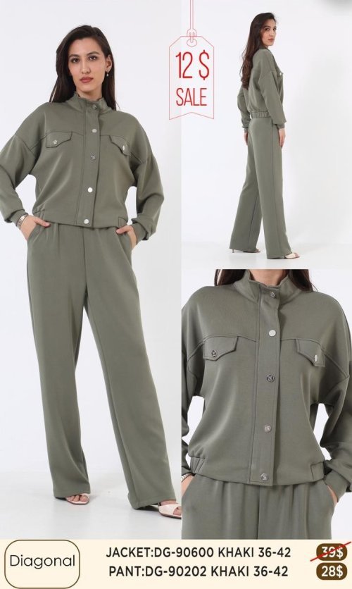 Брюки DIAGONAL (Оливковый, модель DG-90202) оптом