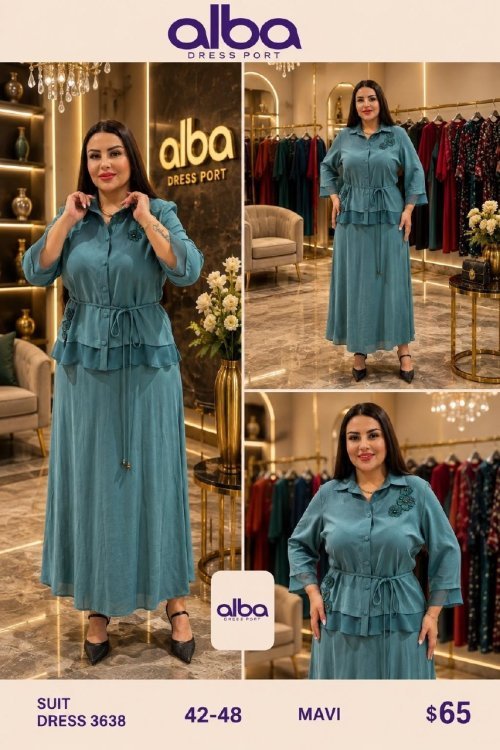 Платье DIAGONAL (Blue, модель DRESS3038) оптом