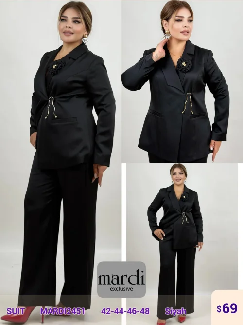 Костюмы и комплекты DIAGONAL (Black, модель MARDI2451) оптом