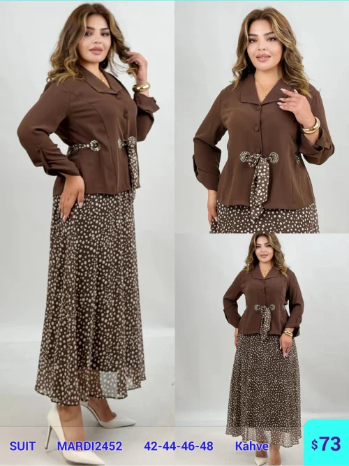 Костюмы и комплекты DIAGONAL (Brown, модель MARDI2452) оптом