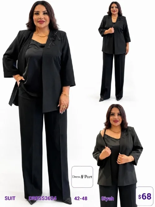 Костюмы и комплекты DIAGONAL (Black, модель DRESS3624) оптом