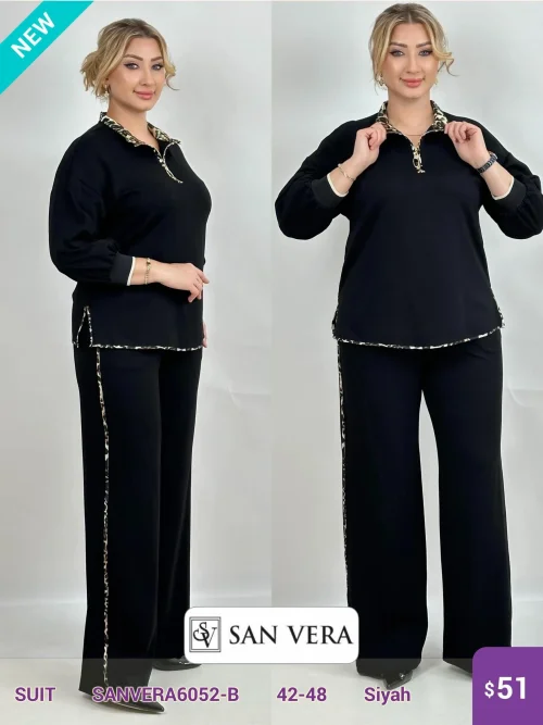 Костюмы и комплекты DIAGONAL (Black, модель SANVERA6052-B) оптом