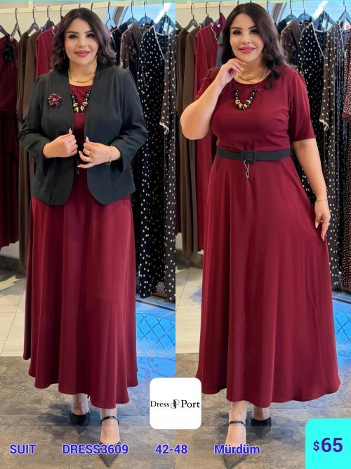 Костюмы и комплекты DIAGONAL (Purple, модель DRESS3609) оптом
