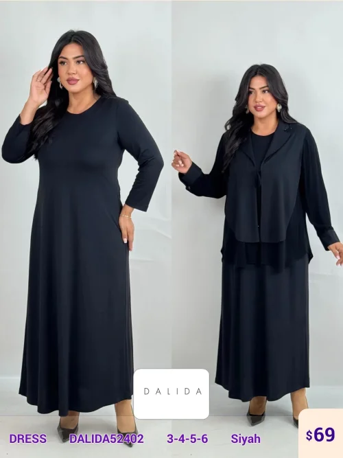 Платье DIAGONAL (Black, модель DALIDA52402) оптом