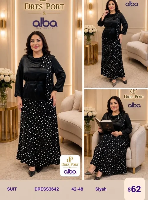 Костюмы и комплекты DIAGONAL (Black, модель DRESS3642) оптом