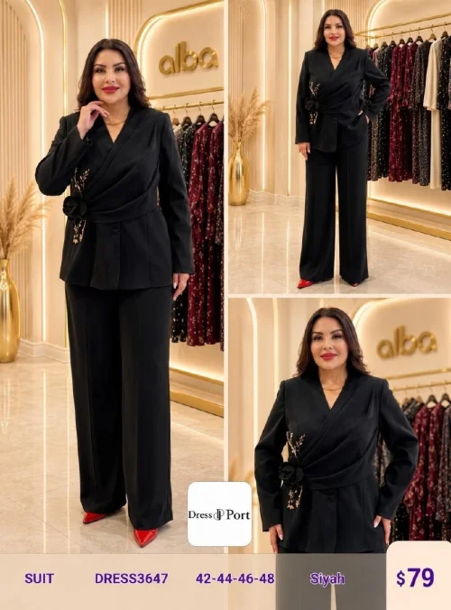 Костюмы и комплекты DIAGONAL (Black, модель DRESS3647) оптом