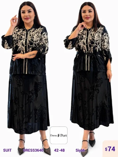 Костюмы и комплекты DIAGONAL (Black, модель DRESS3640) оптом