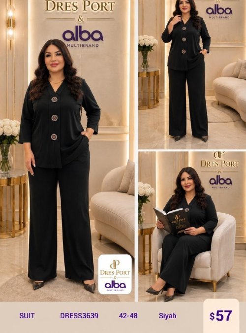 Костюмы и комплекты DIAGONAL (Black, модель DRESS3639) оптом
