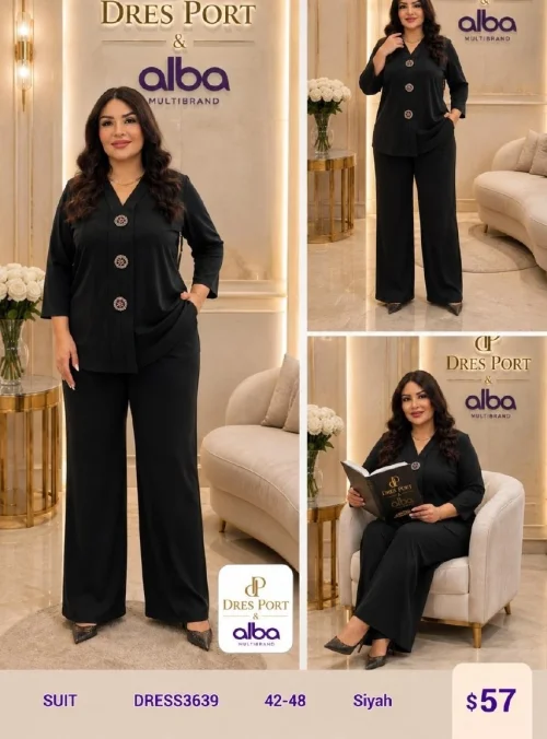 Костюмы и комплекты DIAGONAL (Black, модель DRESS3639) оптом