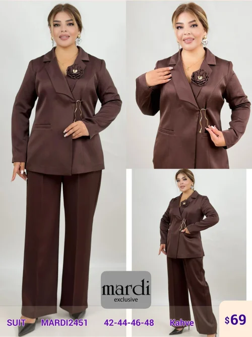 Костюмы и комплекты DIAGONAL (Brown, модель MARDI2451) оптом