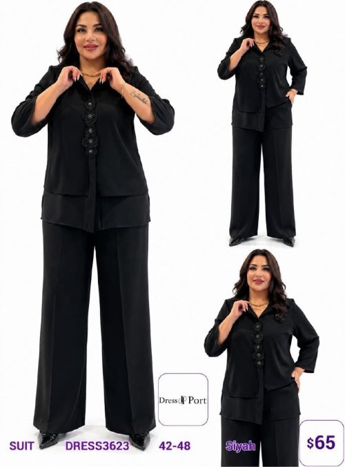 Костюмы и комплекты DIAGONAL (Black, модель DRESS3623) оптом
