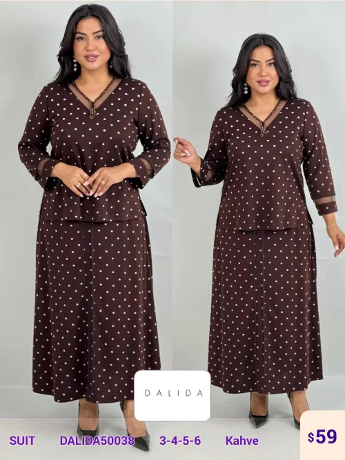 Костюмы и комплекты DIAGONAL (Brown, модель DALIDA50038) оптом