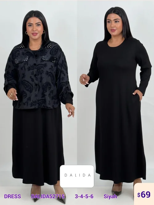 Платье DIAGONAL (Black, модель DALIDA52715) оптом