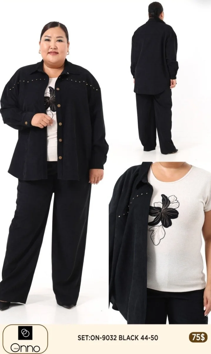 Костюмы и комплекты DIAGONAL (Black, модель 9032) оптом