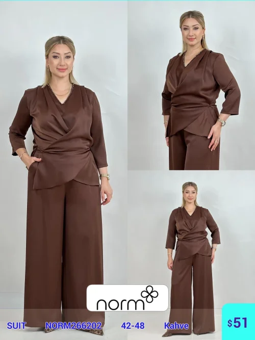 Костюмы и комплекты DIAGONAL (Brown, модель NORM266202) оптом