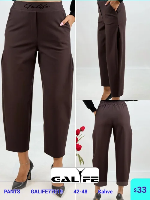 Брюки DIAGONAL (Brown, модель GALIFE77019) оптом