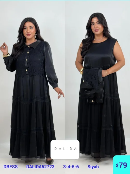 Платье DIAGONAL (Black, модель DALIDA52723) оптом