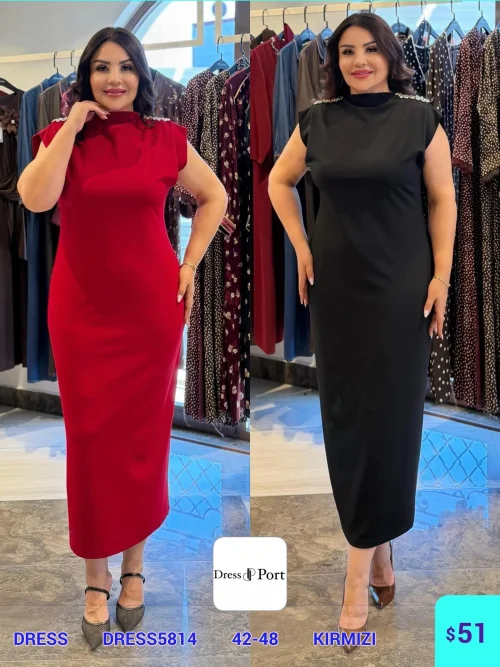 Платье DIAGONAL (Red, модель DRESS5814) оптом