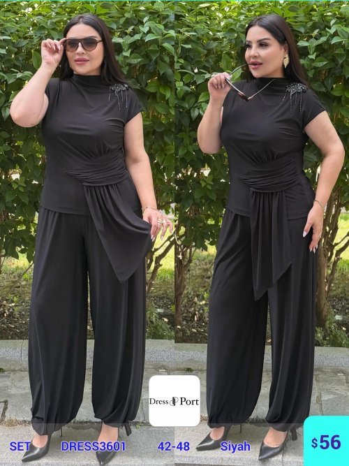 Комплект DIAGONAL (Черный, модель DRESS3601) оптом