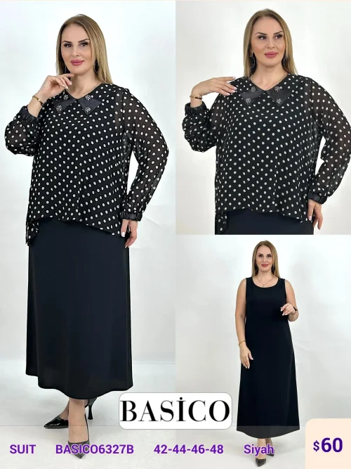 Костюмы и комплекты DIAGONAL (Black, модель BASICO6327B) оптом