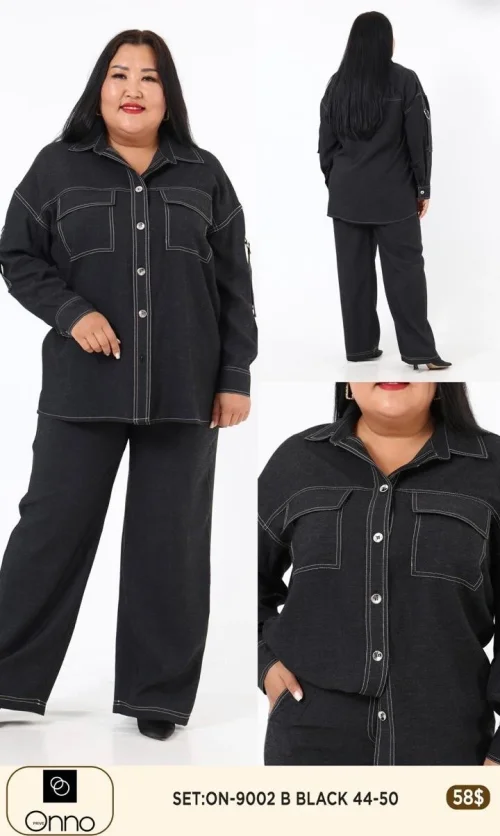 Костюмы и комплекты DIAGONAL (Black, модель ON-9002) оптом