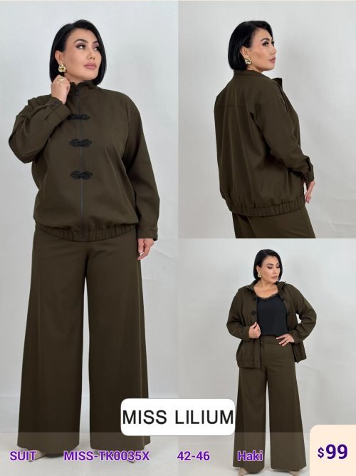 Костюмы и комплекты DIAGONAL (Olive, модель MISS-TK0035X) оптом