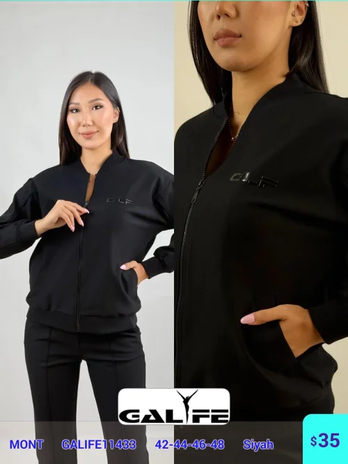 Жакет DIAGONAL (Black, модель GALIFE11433) оптом