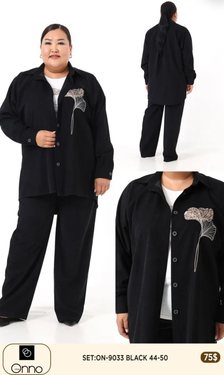 Костюмы и комплекты DIAGONAL (Black, модель 9033) оптом