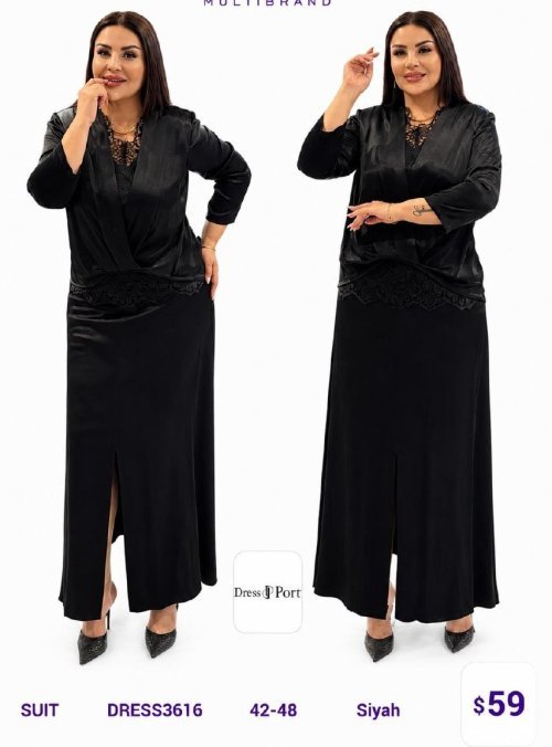Костюмы и комплекты DIAGONAL (Black, модель DRESS3616) оптом