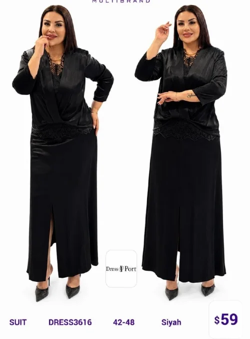 Костюмы и комплекты DIAGONAL (Black, модель DRESS3616) оптом