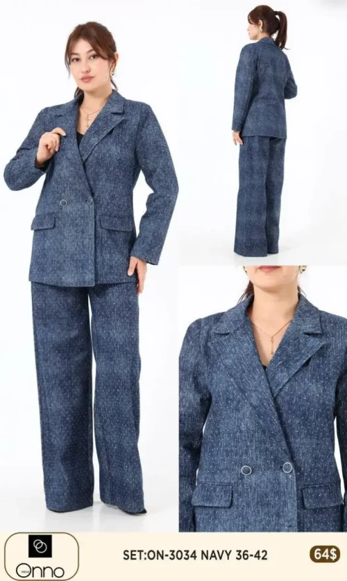 Костюмы и комплекты DIAGONAL (Navy, модель 3034) оптом