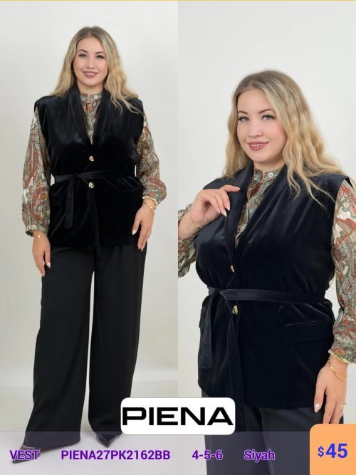 Жилет DIAGONAL (Black, модель PIENA27PK2162BB) оптом