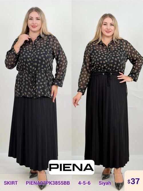 Юбка DIAGONAL (Black, модель PIENA27PK3855BB) оптом